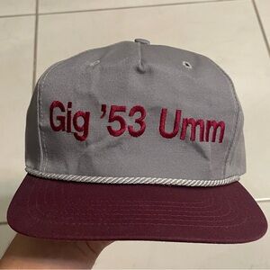 Texas A&M  Vintage Aggies 90s Adjustable Hat Cap College Football